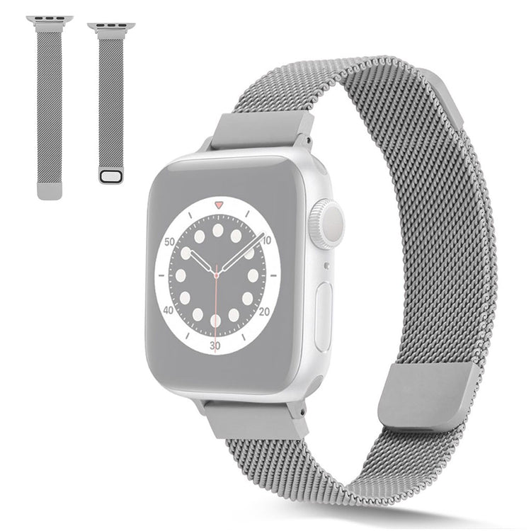 Fint Universal Apple Metal Rem - Sølv#serie_10