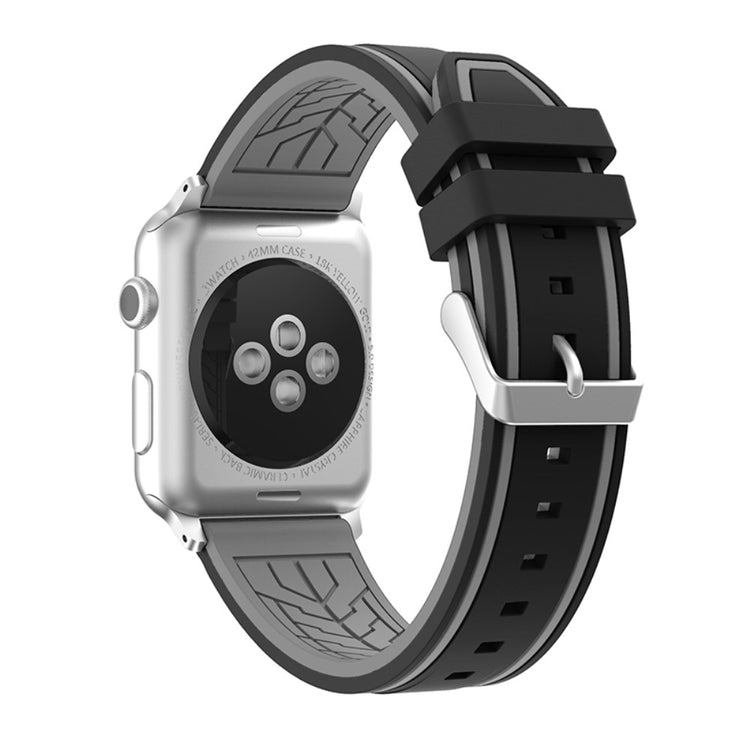 Meget kønt Universal Apple Silikone Rem - Sort#serie_6