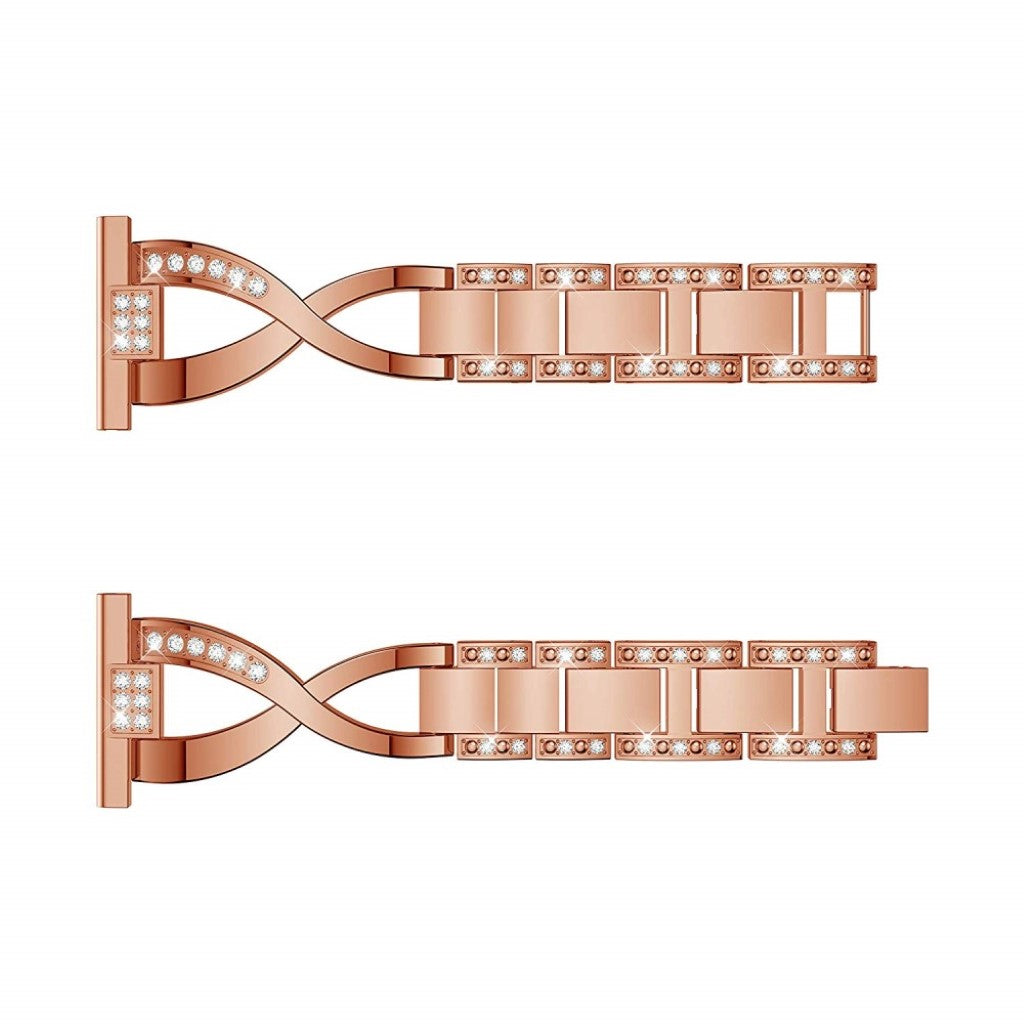 Super flot Universal Metal og Rhinsten Rem - Pink#serie_3