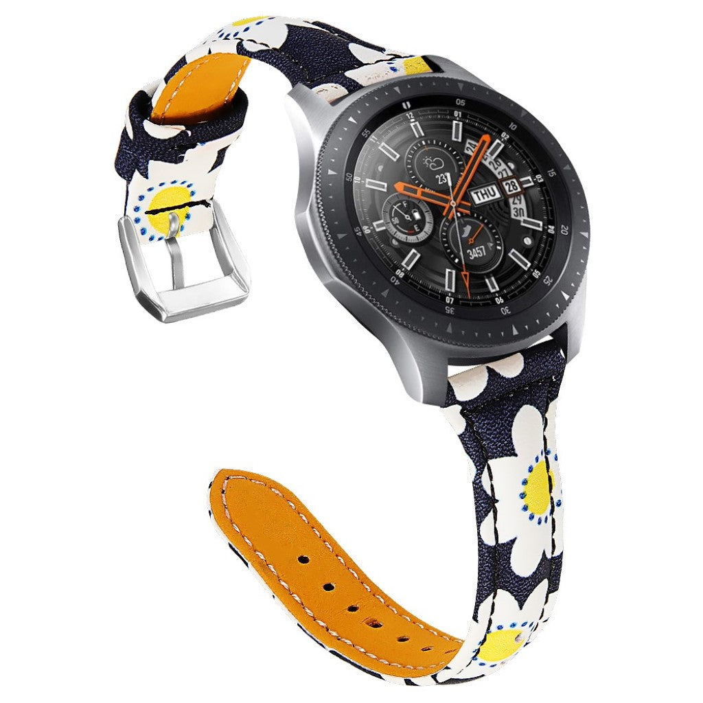 Vildt hårdfør Samsung Gear S3 Frontier Ægte læder Rem - Flerfarvet#serie_3