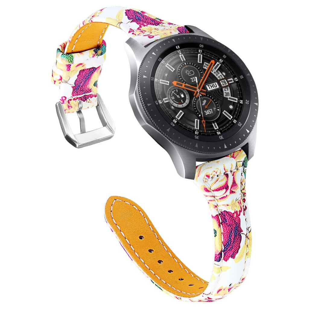 Vildt hårdfør Samsung Gear S3 Frontier Ægte læder Rem - Flerfarvet#serie_4