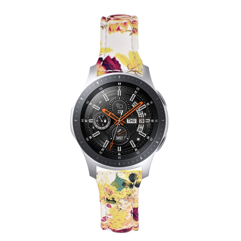 Vildt hårdfør Samsung Gear S3 Frontier Ægte læder Rem - Flerfarvet#serie_4