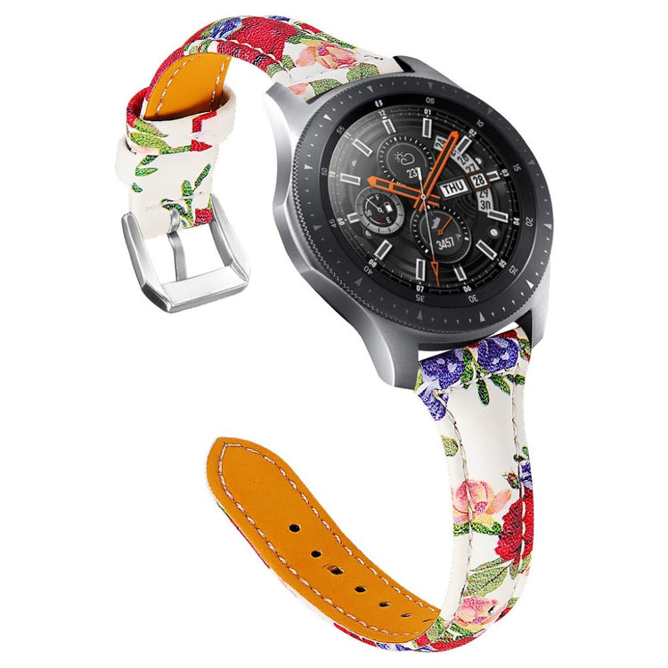 Vildt hårdfør Samsung Gear S3 Frontier Ægte læder Rem - Flerfarvet#serie_6