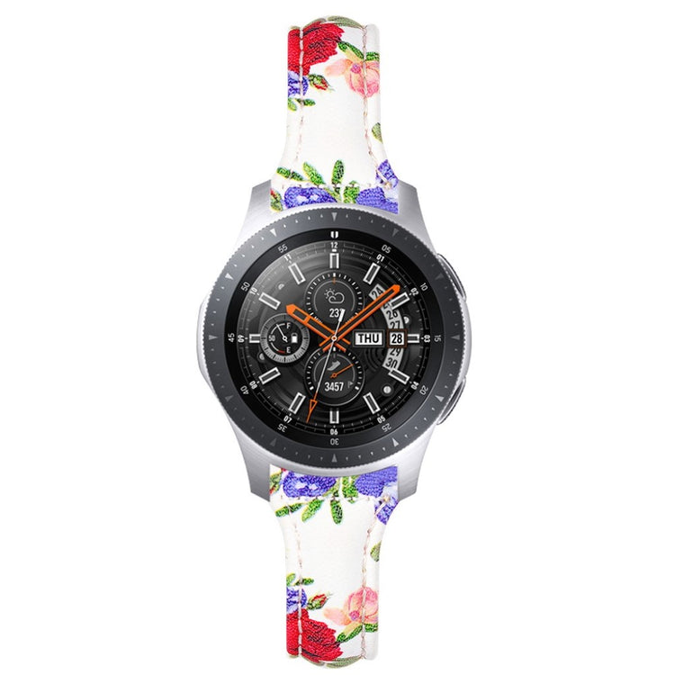 Vildt hårdfør Samsung Gear S3 Frontier Ægte læder Rem - Flerfarvet#serie_6
