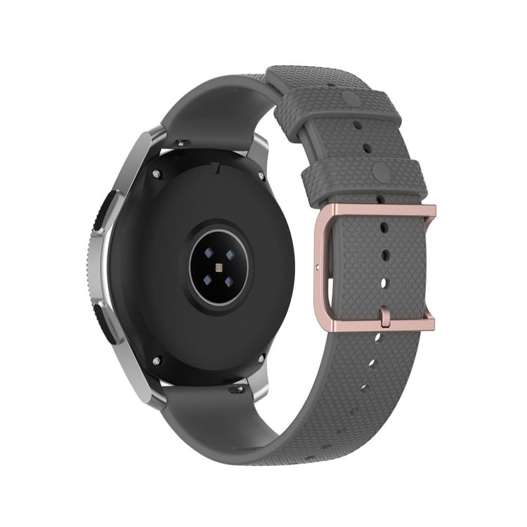 Samsung Galaxy Watch 3 (45mm) / Samsung Galaxy Watch (46mm) Silikone Rem - Sølv#serie_2
