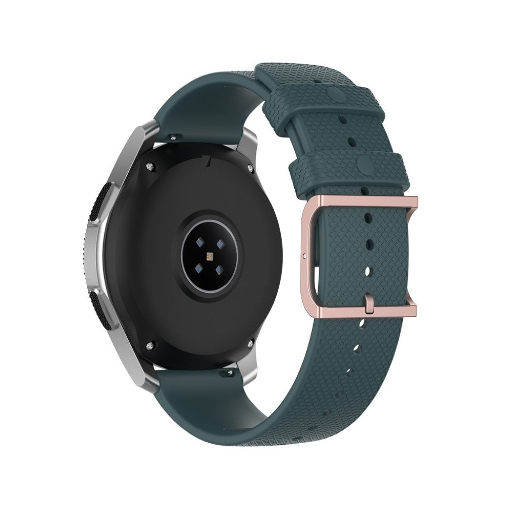  Samsung Galaxy Watch 3 (45mm) / Samsung Galaxy Watch (46mm) Silikone Rem - Grøn#serie_5