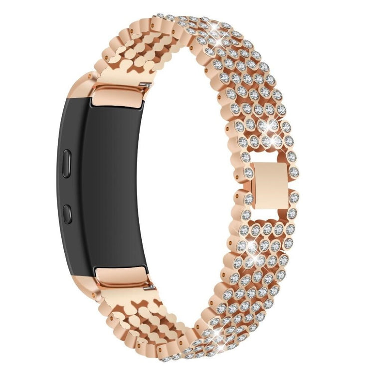 Meget godt Samsung Gear Fit2 Metal og Rhinsten Rem - Flerfarvet#serie_1