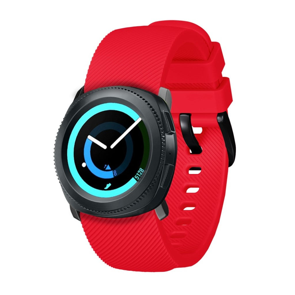 Mega cool Samsung Gear Sport Silikone Rem - Rød#serie_5