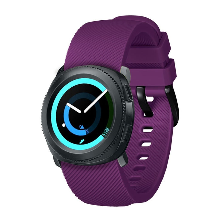 Mega cool Samsung Gear Sport Silikone Rem - Lilla#serie_8