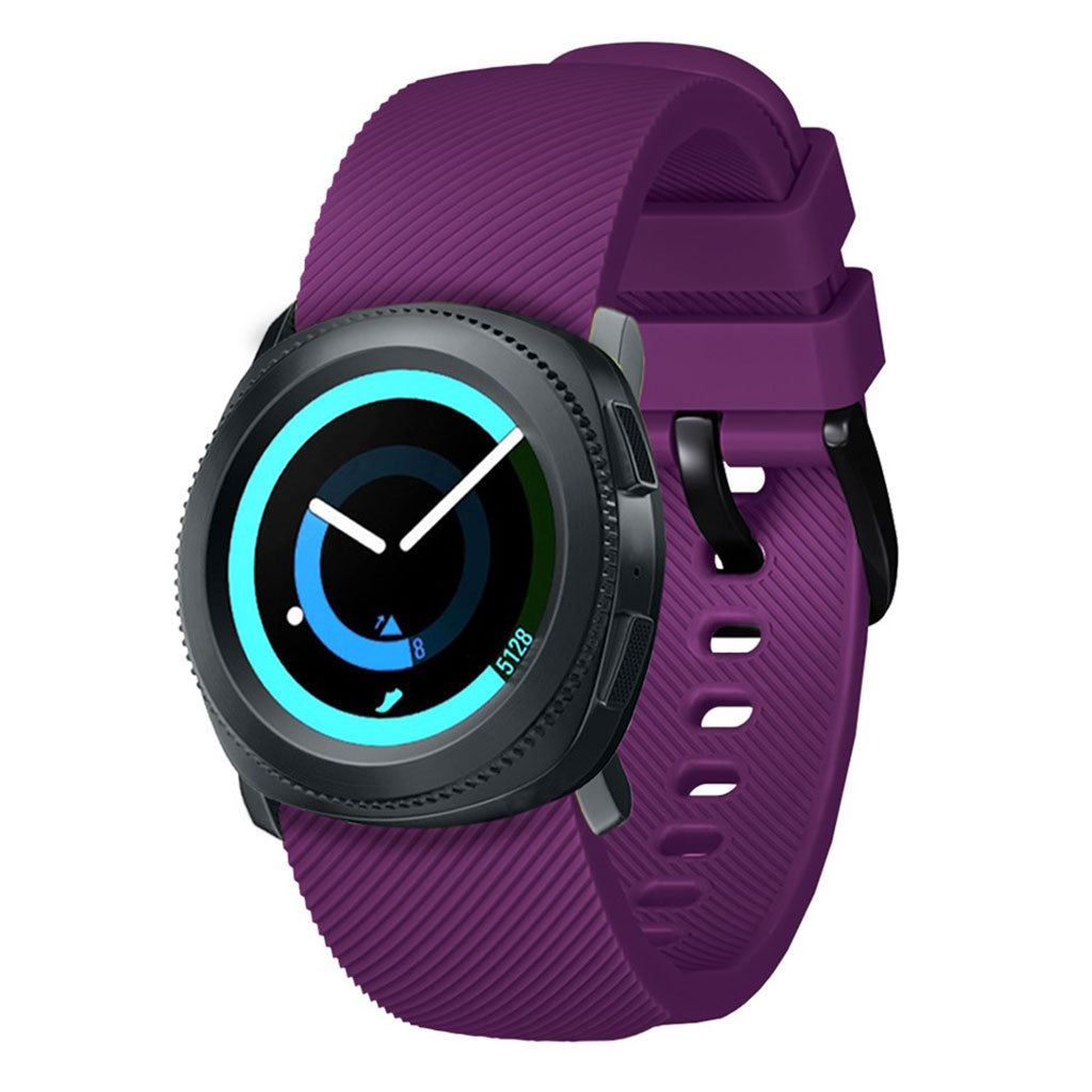 Mega cool Samsung Gear Sport Silikone Rem - Lilla#serie_8