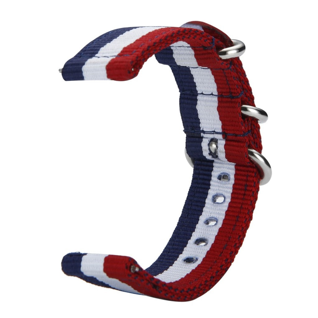 Vildt sejt Samsung Gear Sport Nylon Rem - Flerfarvet#serie_3