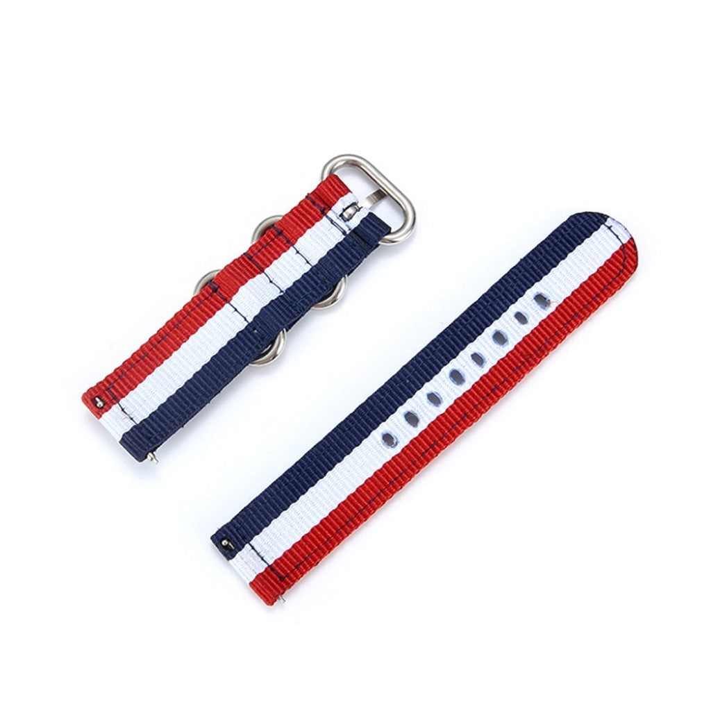 Vildt sejt Samsung Gear Sport Nylon Rem - Flerfarvet#serie_3