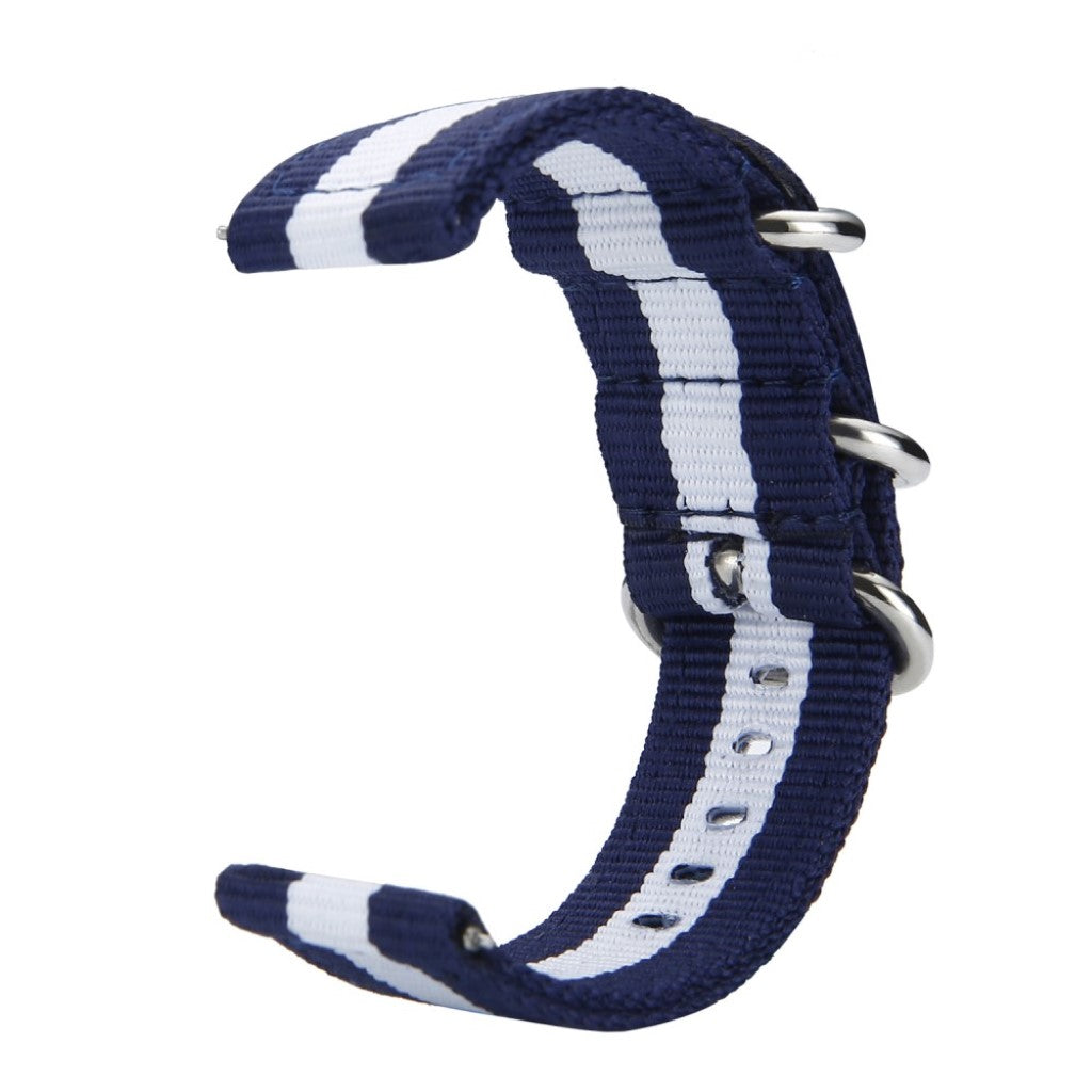 Vildt sejt Samsung Gear Sport Nylon Rem - Blå#serie_4