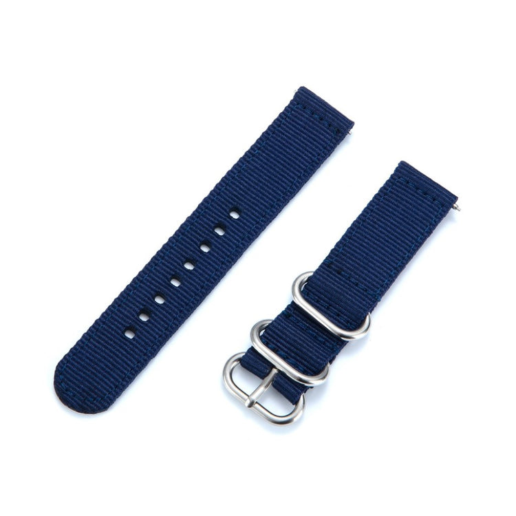 Vildt sejt Samsung Gear Sport Nylon Rem - Blå#serie_6
