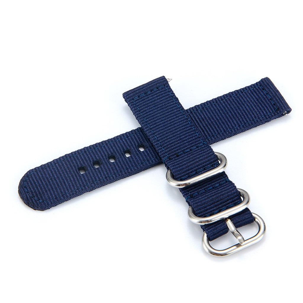 Vildt sejt Samsung Gear Sport Nylon Rem - Blå#serie_6