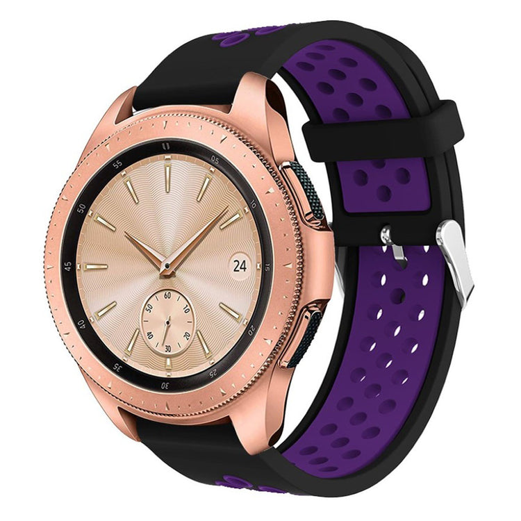 Pænt Samsung Galaxy Watch (42mm) Silikone Rem - Flerfarvet#serie_11
