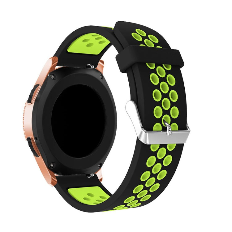 Pænt Samsung Galaxy Watch (42mm) Silikone Rem - Flerfarvet#serie_12