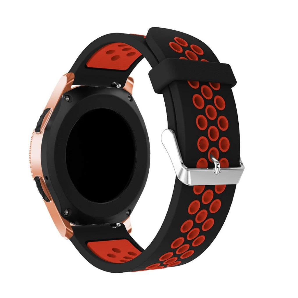 Pænt Samsung Galaxy Watch (42mm) Silikone Rem - Flerfarvet#serie_13