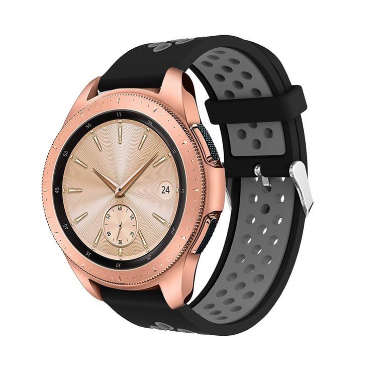 Pænt Samsung Galaxy Watch (42mm) Silikone Rem - Flerfarvet#serie_14