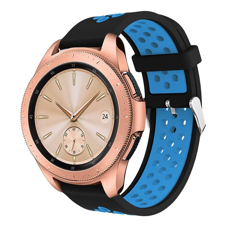 Pænt Samsung Galaxy Watch (42mm) Silikone Rem - Flerfarvet#serie_15