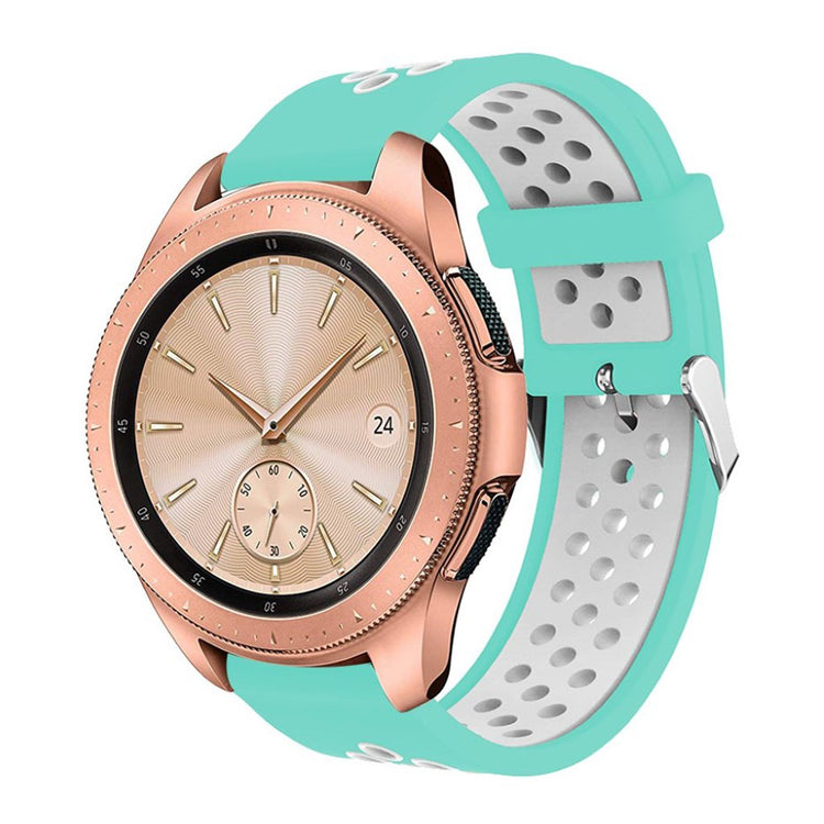 Pænt Samsung Galaxy Watch (42mm) Silikone Rem - Flerfarvet#serie_6