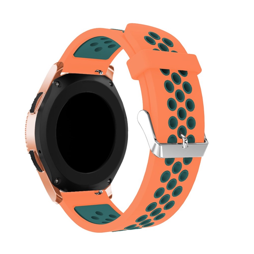 Pænt Samsung Galaxy Watch (42mm) Silikone Rem - Flerfarvet#serie_7