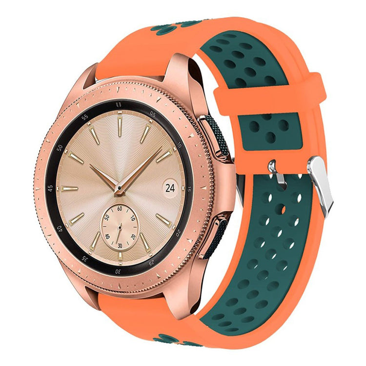 Pænt Samsung Galaxy Watch (42mm) Silikone Rem - Flerfarvet#serie_7