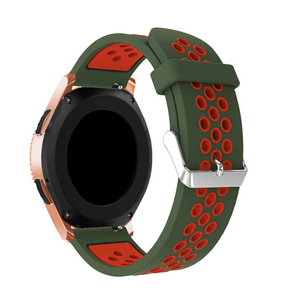Pænt Samsung Galaxy Watch (42mm) Silikone Rem - Flerfarvet#serie_8