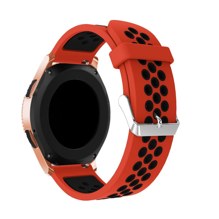 Pænt Samsung Galaxy Watch (42mm) Silikone Rem - Flerfarvet#serie_9