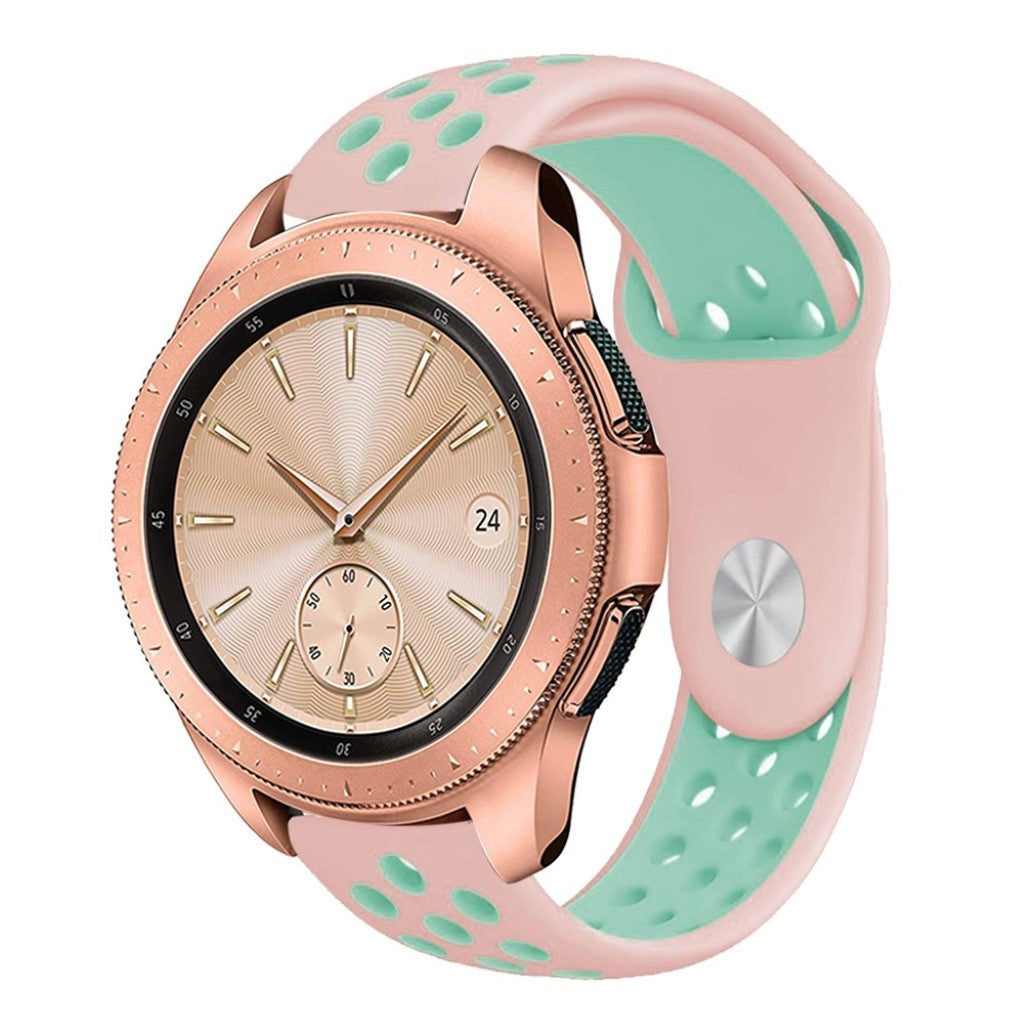 Mega pænt Samsung Galaxy Watch (42mm) Silikone Rem - Flerfarvet#serie_2