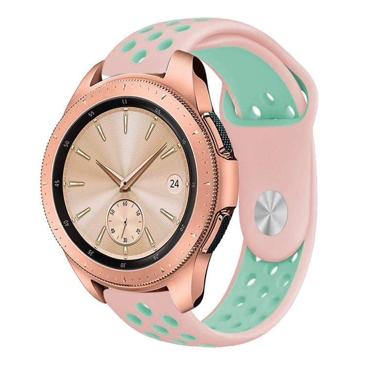 Mega pænt Samsung Galaxy Watch (42mm) Silikone Rem - Flerfarvet#serie_2