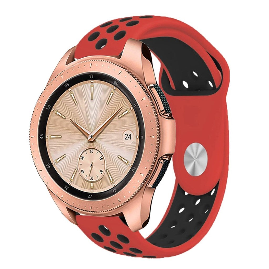 Mega pænt Samsung Galaxy Watch (42mm) Silikone Rem - Flerfarvet#serie_3