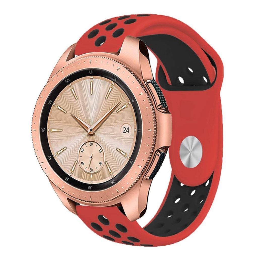 Mega pænt Samsung Galaxy Watch (42mm) Silikone Rem - Flerfarvet#serie_3
