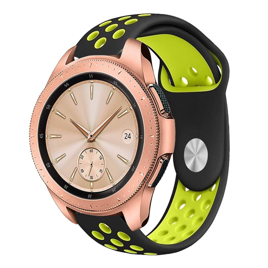 Mega pænt Samsung Galaxy Watch (42mm) Silikone Rem - Flerfarvet#serie_4