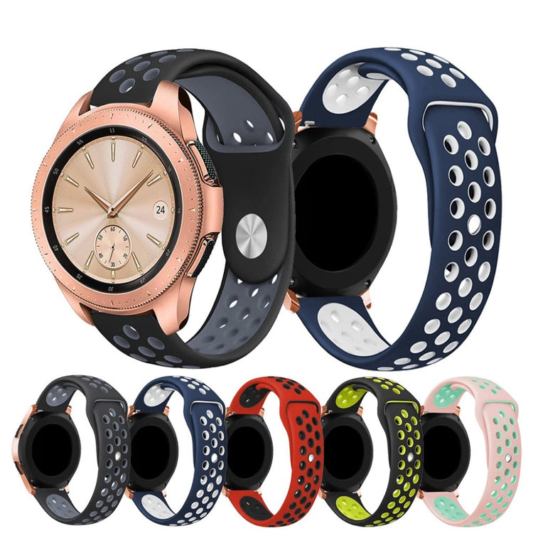 Mega pænt Samsung Galaxy Watch (42mm) Silikone Rem - Flerfarvet#serie_5