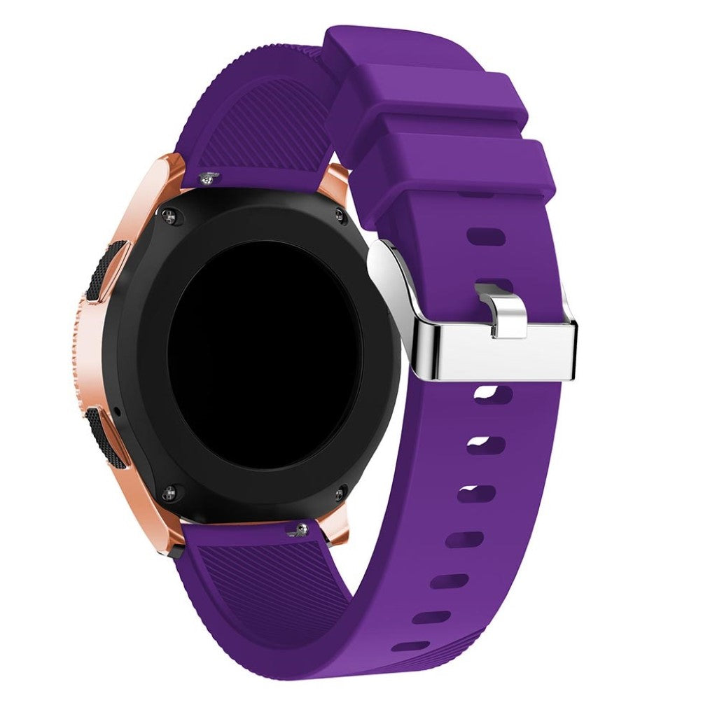 Udsøgt Samsung Galaxy Watch (42mm) Silikone Rem - Lilla#serie_1