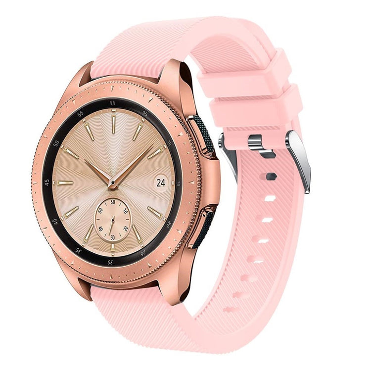 Udsøgt Samsung Galaxy Watch (42mm) Silikone Rem - Pink#serie_4