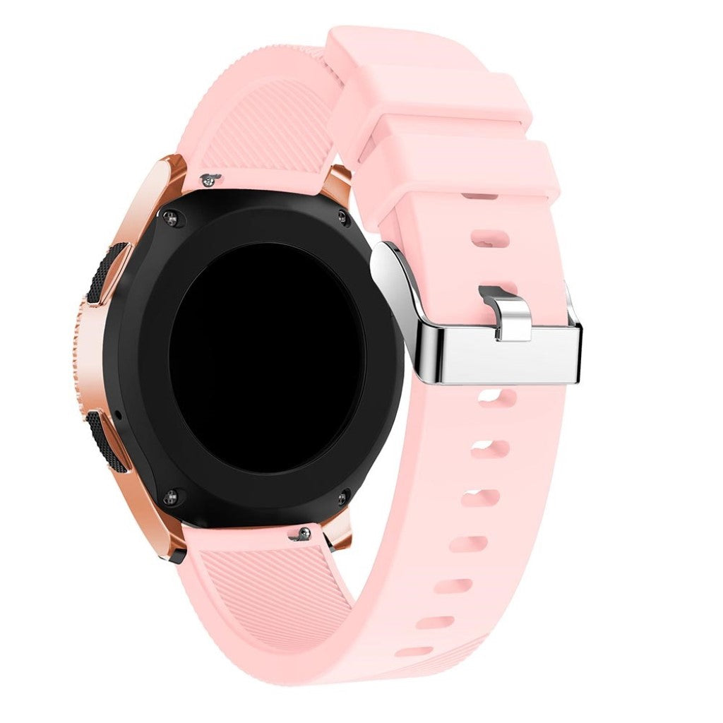 Udsøgt Samsung Galaxy Watch (42mm) Silikone Rem - Pink#serie_4
