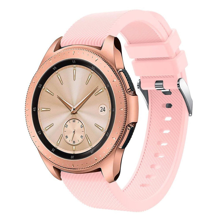 Udsøgt Samsung Galaxy Watch (42mm) Silikone Rem - Pink#serie_4