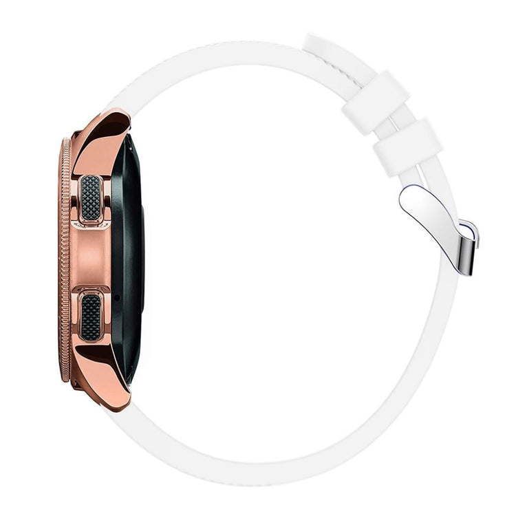 Udsøgt Samsung Galaxy Watch (42mm) Silikone Rem - Hvid#serie_6