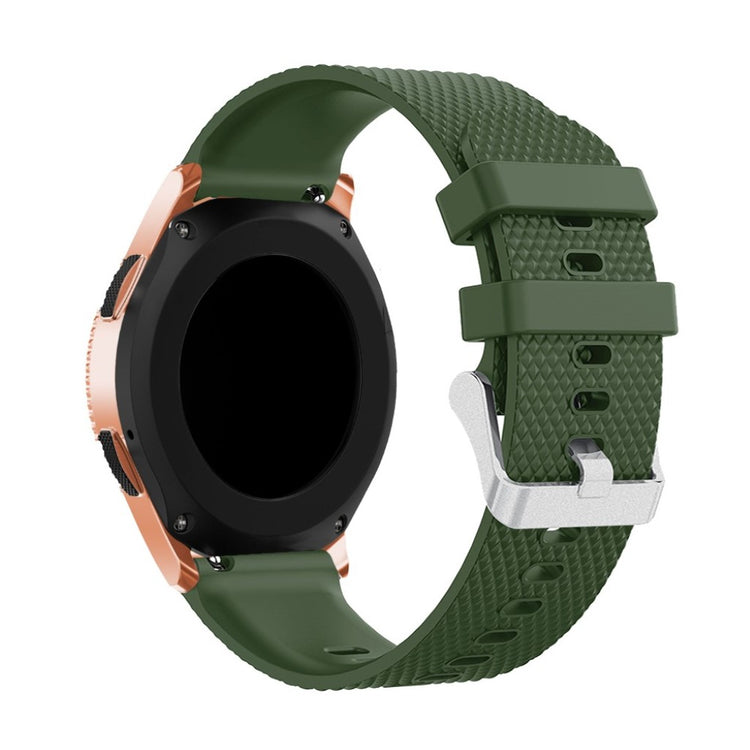 Super flot Samsung Galaxy Watch (42mm) Silikone Rem - Grøn#serie_2