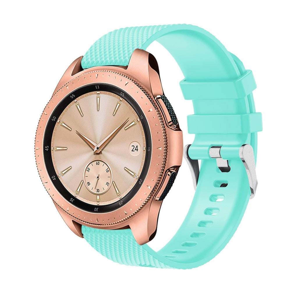 Super flot Samsung Galaxy Watch (42mm) Silikone Rem - Grøn#serie_7