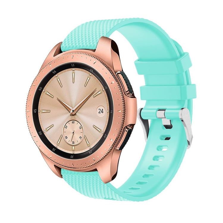 Super flot Samsung Galaxy Watch (42mm) Silikone Rem - Grøn#serie_7