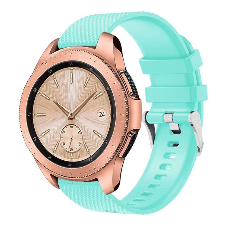 Super flot Samsung Galaxy Watch (42mm) Silikone Rem - Grøn#serie_7