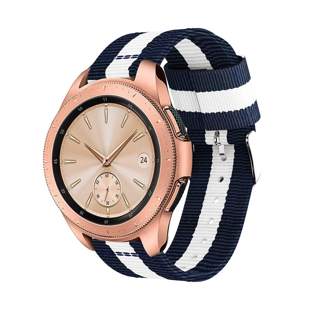 Helt vildt hårdfør Samsung Galaxy Watch (42mm) Nylon Rem - Flerfarvet#serie_1