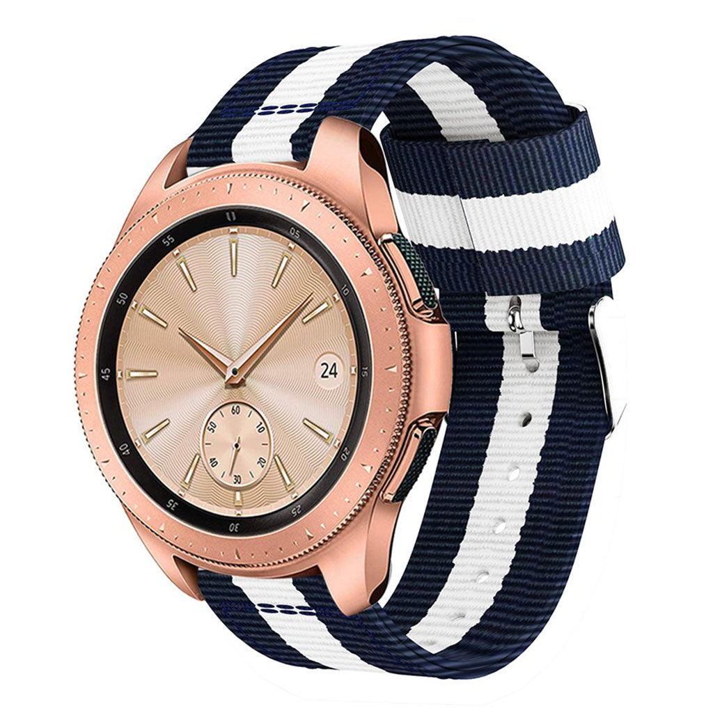 Helt vildt hårdfør Samsung Galaxy Watch (42mm) Nylon Rem - Flerfarvet#serie_1
