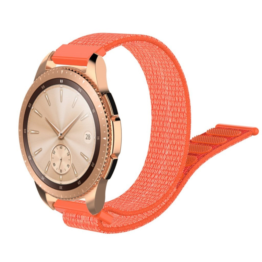 Holdbart Samsung Galaxy Watch (42mm) Nylon Rem - Orange#serie_6