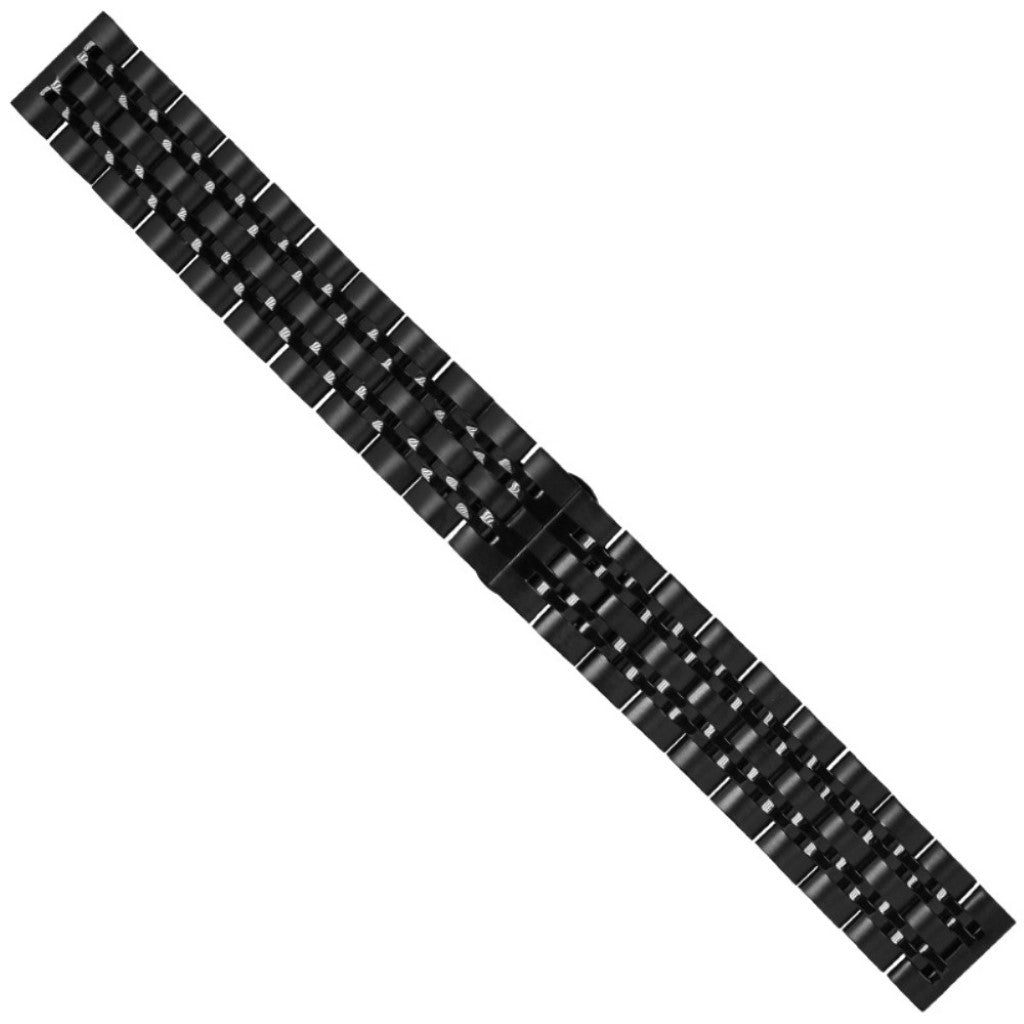 Super holdbart Samsung Galaxy Watch (42mm) Metal Rem - Sort#serie_1