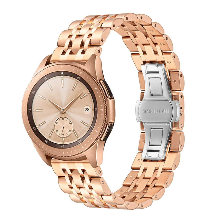 Super holdbart Samsung Galaxy Watch (42mm) Metal Rem - Pink#serie_5