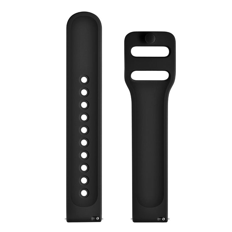 Rigtigt sejt Samsung Galaxy Watch (42mm) Silikone Rem - Sort#serie_1